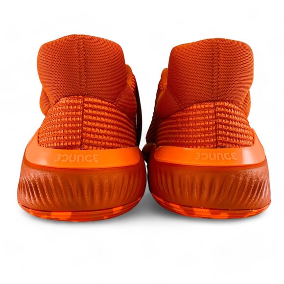 adidas Pro Bounce 2019 Low Solar Red White Men's Basketball Shoes EF0670 - Picture 6 of 8